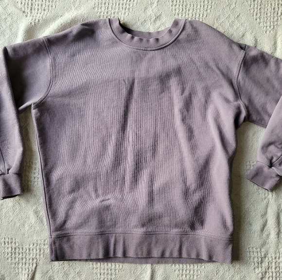 Lululemon Oversized Casual Loose Relaxed Cozy Long Sleeve Activewear Sweater - Picture 2 of 8